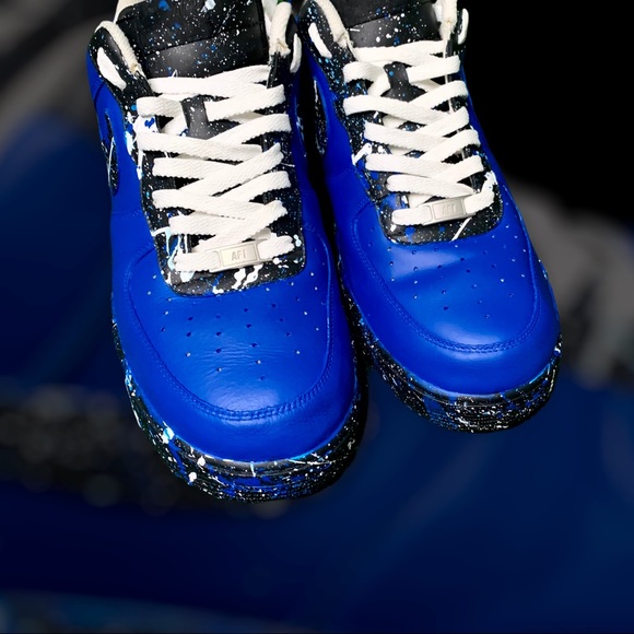 SOLD - Nike Air Force One Low Splatter Effect - Picture 6 of 11